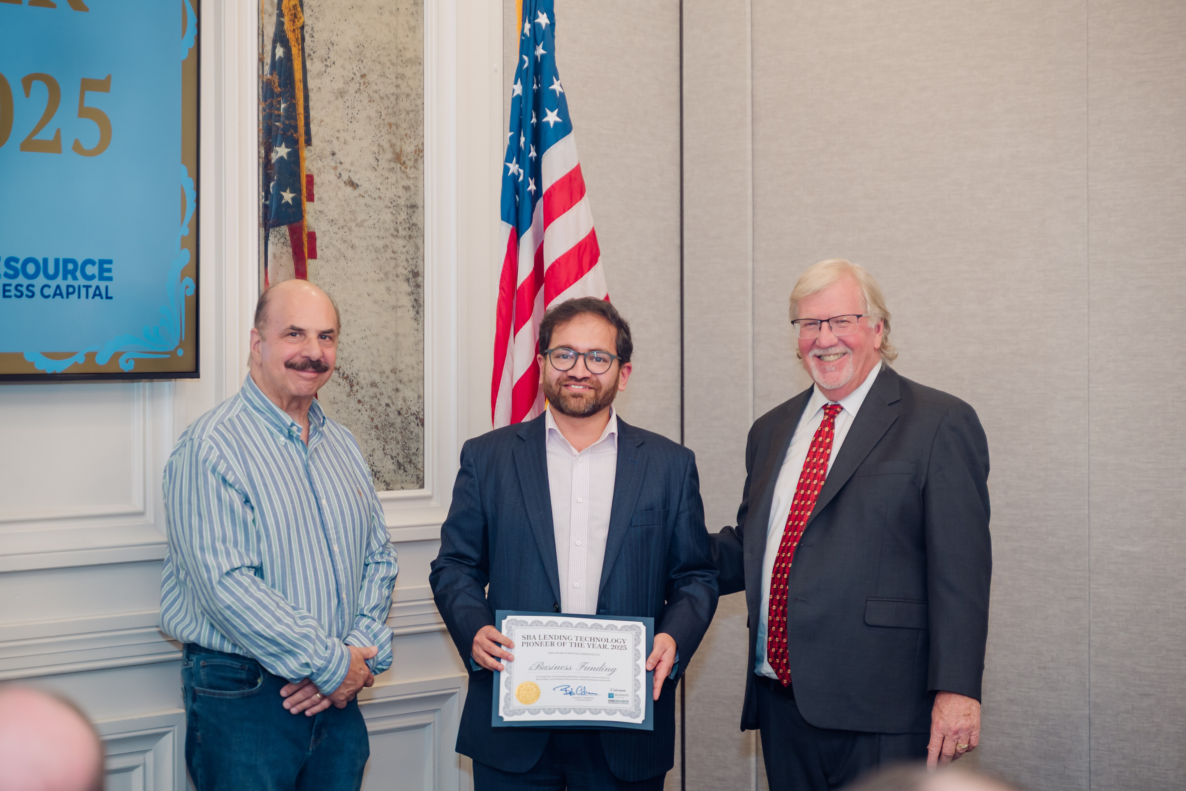 iBusiness Named SBA Lending Technology Pioneer of the Year at the 2025 Coleman Report Awards